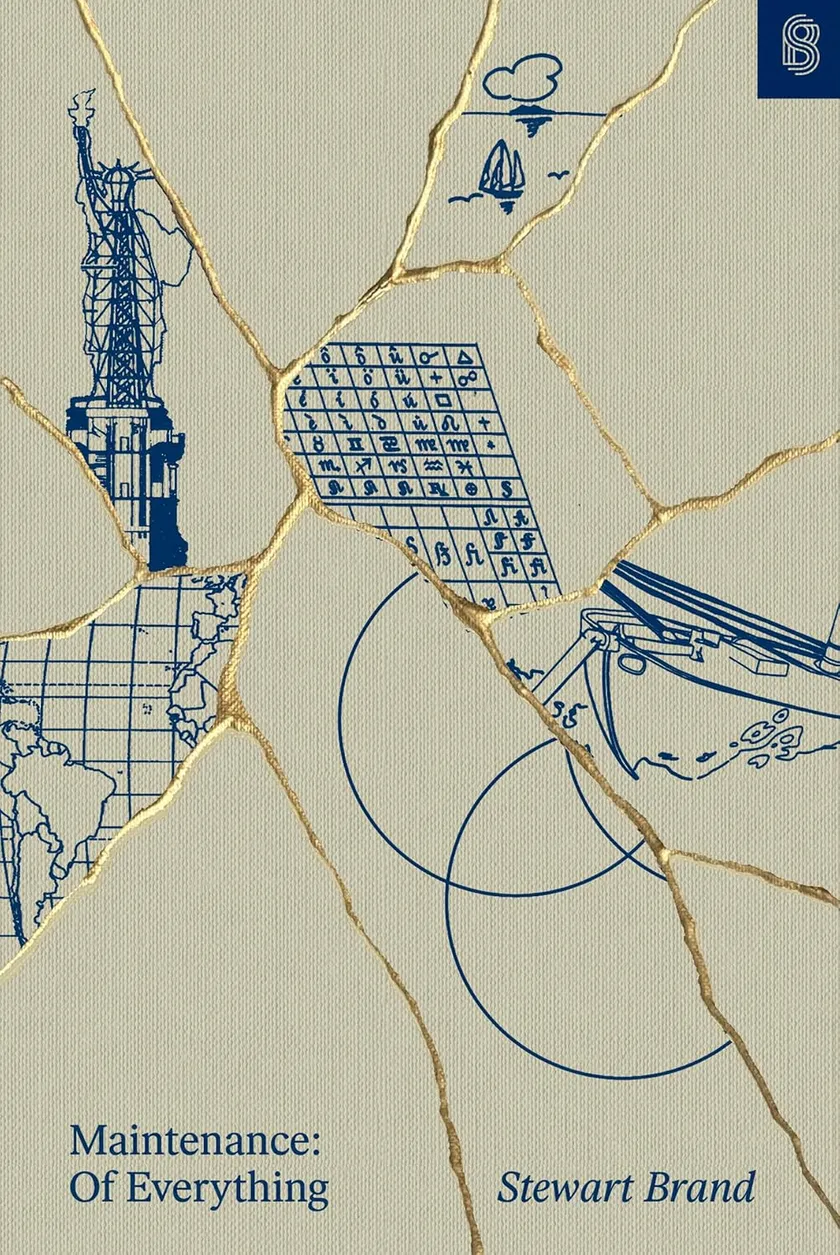 Cubierta de Maintenance: Of Everything, de Stewart Brand